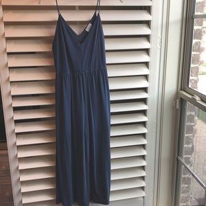 Lightweight blue jumpsuit